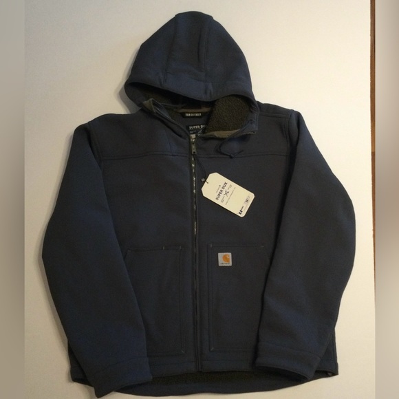 Carhartt Men's Super Dux Relaxed Fit Sherpa-Lined Jacket - Picture 3 of 10